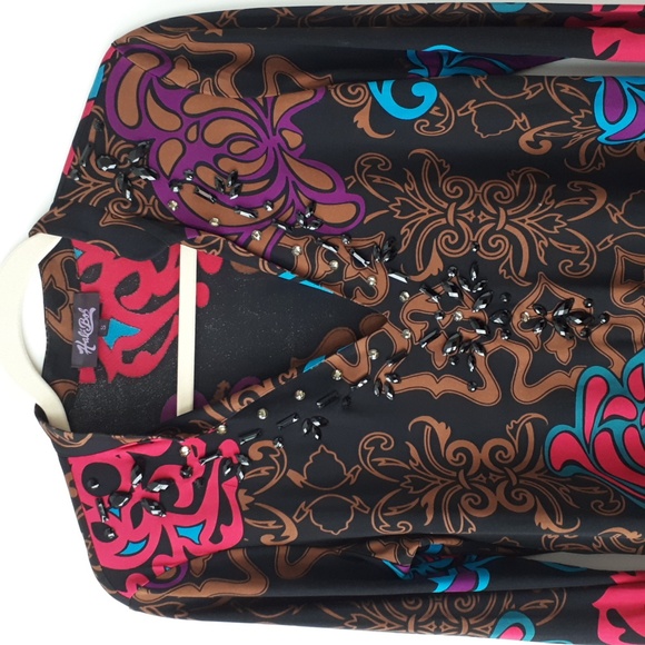 HALE BOB Multicolor Patterned Top - Size S - Picture 3 of 7